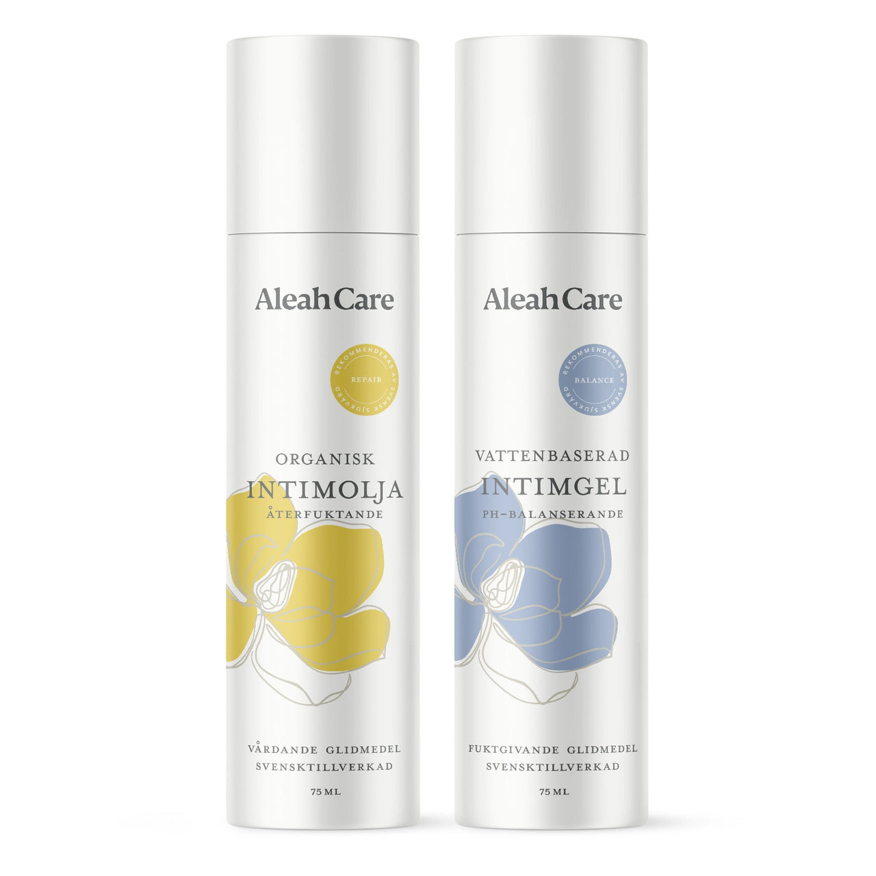 Aleah Care Intimgel och Intimolja, glidmedel